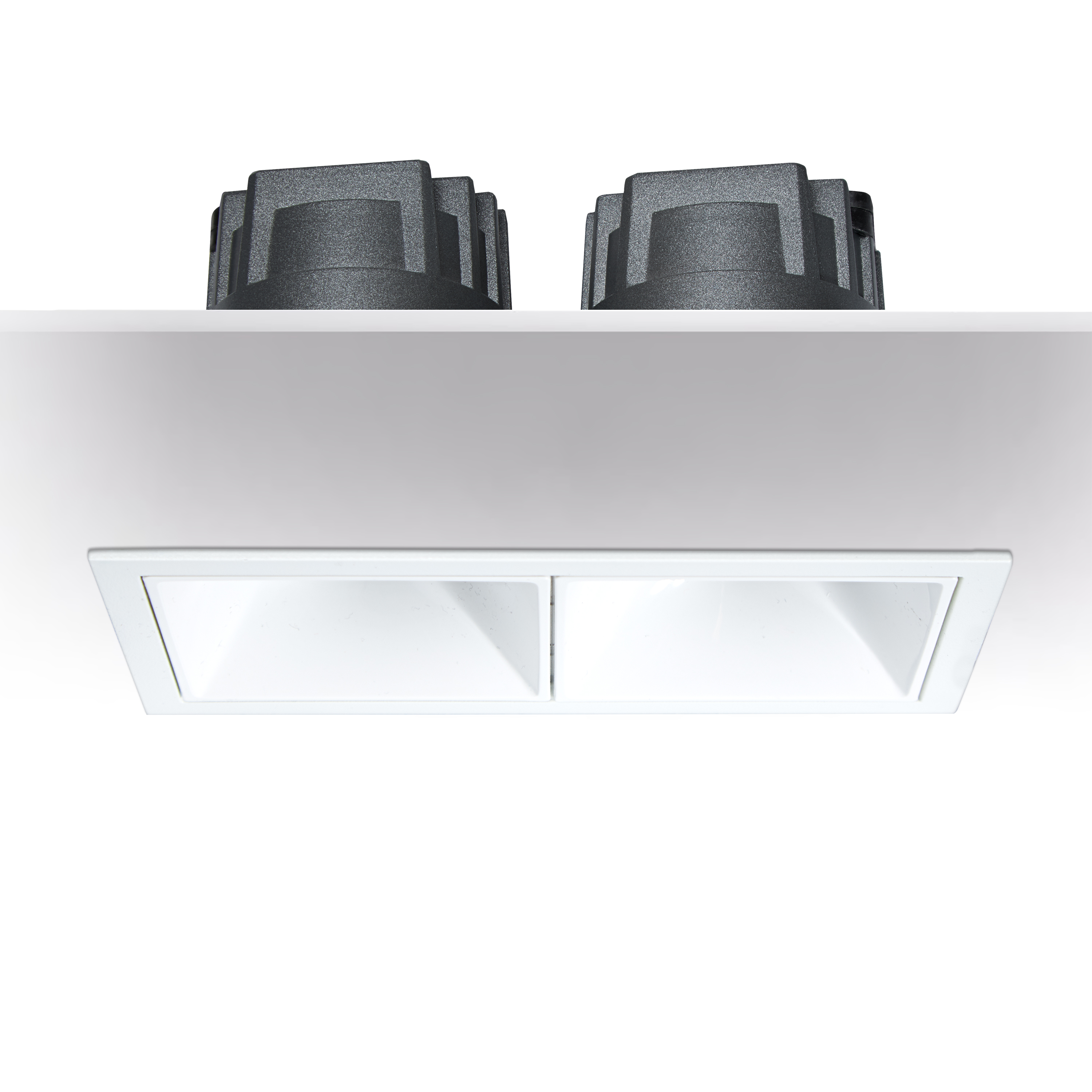 ART-SQ-180x2 LED светильник встраиваемый полуповоротный Downlight   -  Встраиваемые светильники 